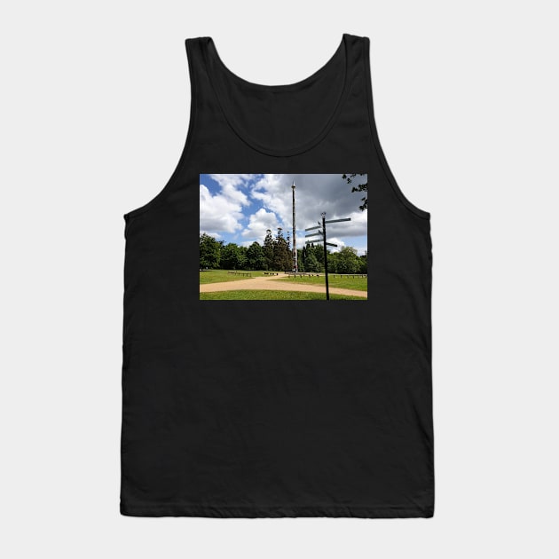 Totem pole vs direction pole at valley gardens Tank Top by fantastic-designs